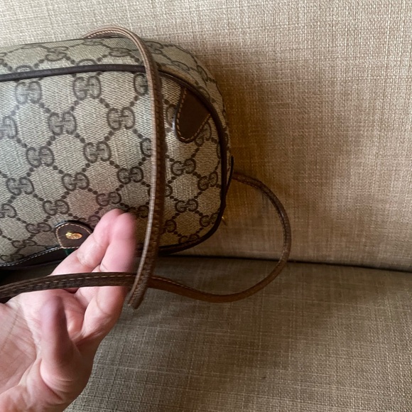 Authentic Gucci vintage web sherry line crossbody bag 156.02.066 (B50) - Picture 7 of 13